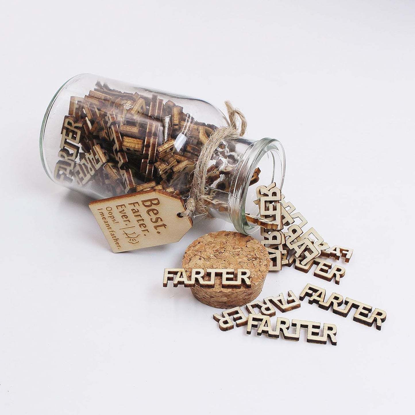 Fathers Day Gift Funny Gifts for Dad Husband Him from Daughter Son Kids Wife -Funny Decorative Bottle- Stocking Stuffers for Christmas,Birthday, Anniversary Gag Presents Ideas for Papa Step Dad