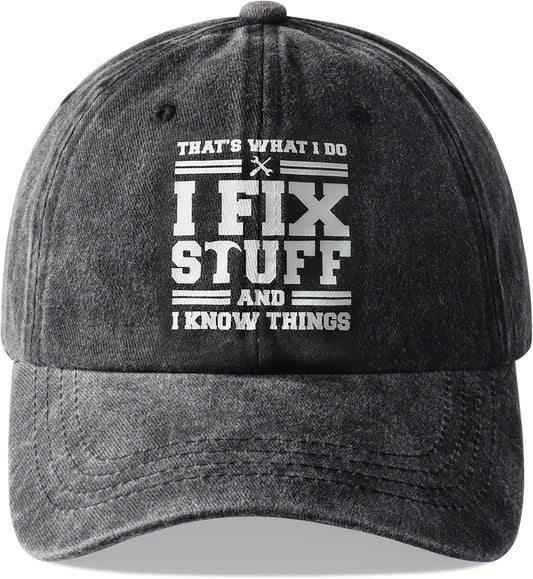 Cotton Baseball Cap Adjustable Mens Gifts Ideas for Birthday