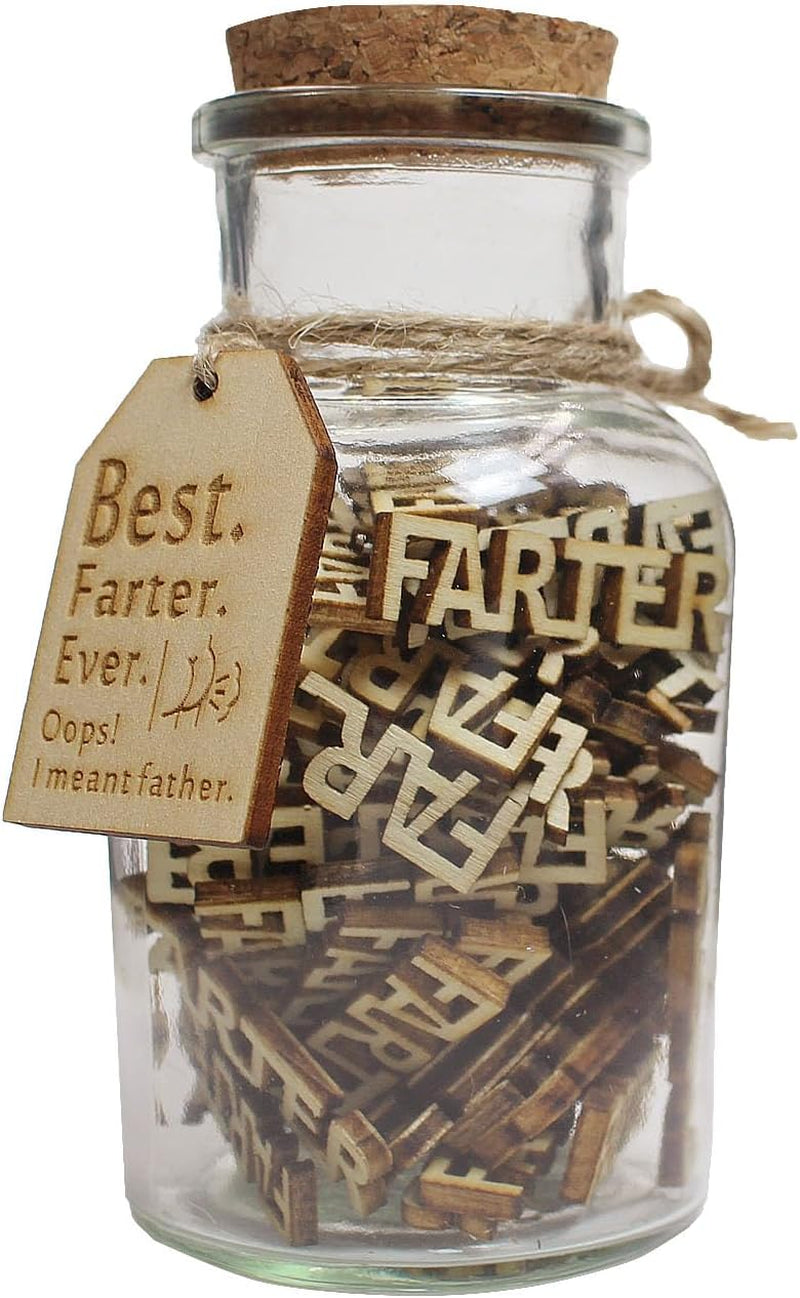 Fathers Day Gift Funny Gifts for Dad Husband Him from Daughter Son Kids Wife -Funny Decorative Bottle- Stocking Stuffers for Christmas,Birthday, Anniversary Gag Presents Ideas for Papa Step Dad